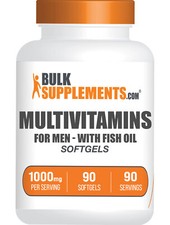 BulkSupplements Multivitamin Softgels for Men - 1 Softgel Per Serving