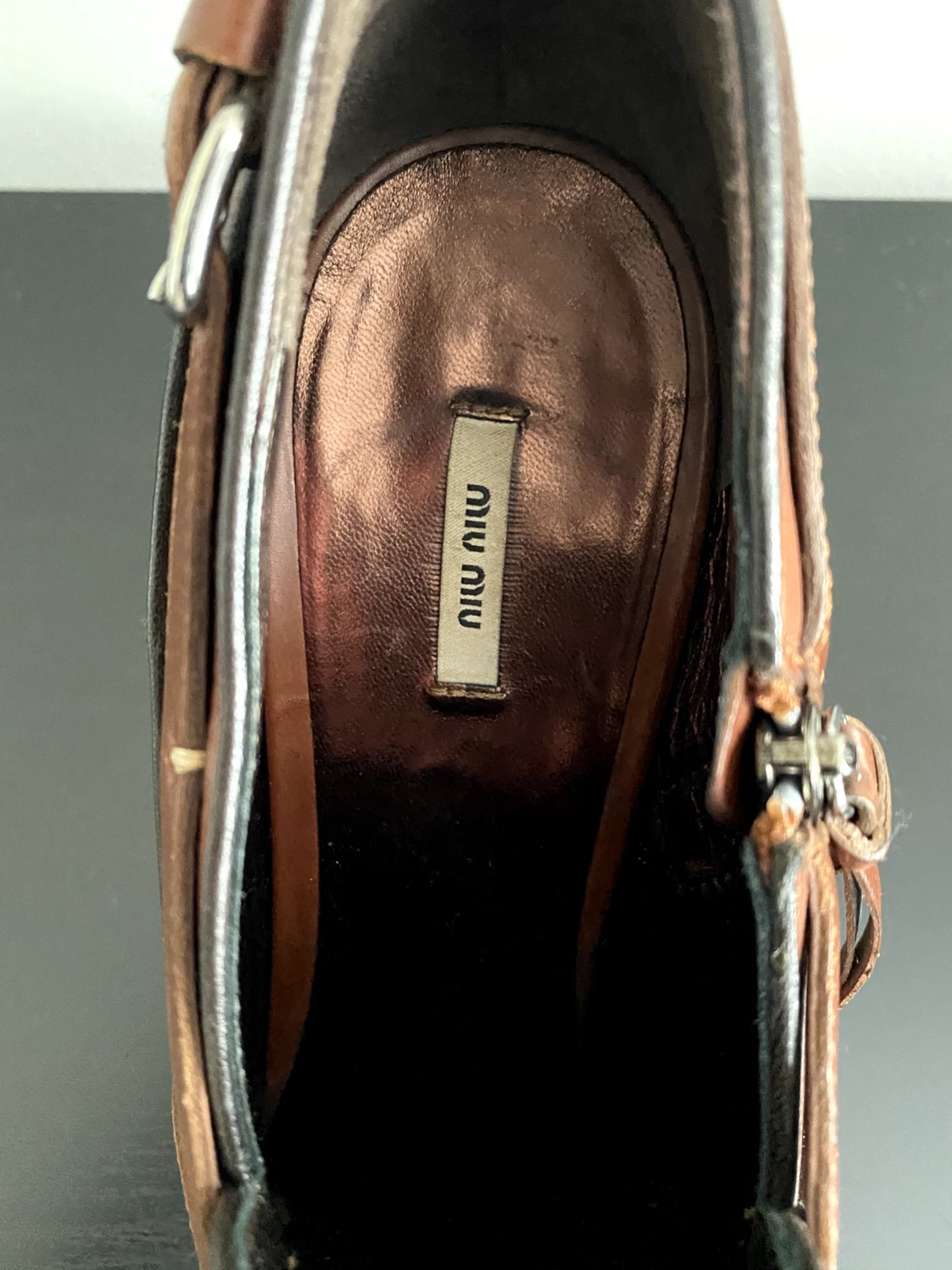 MIU MIU VINTAGE Stivali marroni 41