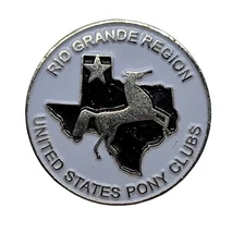 USPC Rio Grande Region Pin - United States Pony Club