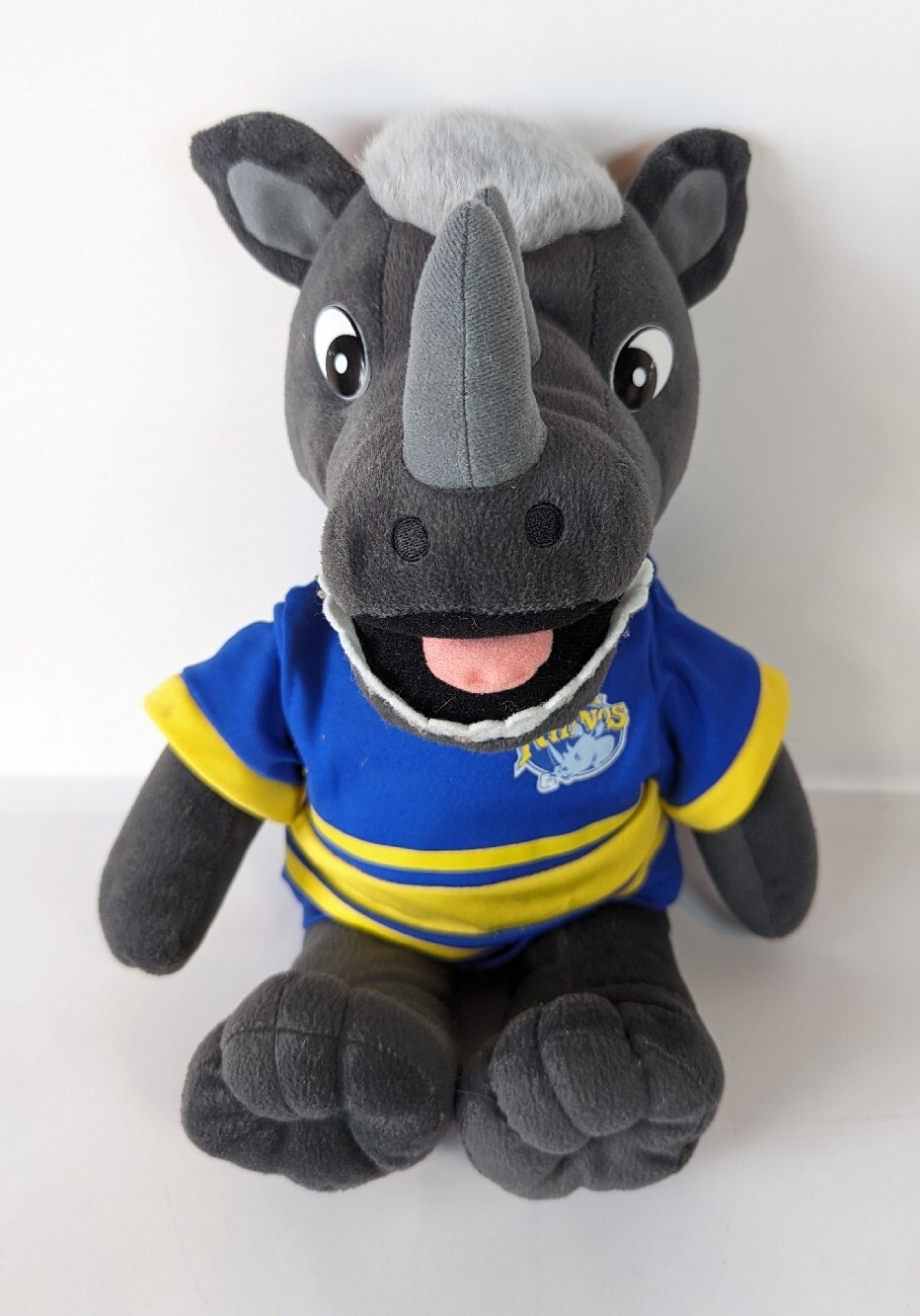 Leeds Rhinos Ronnie The Rhino großes Stofftier *keine Shorts* Top