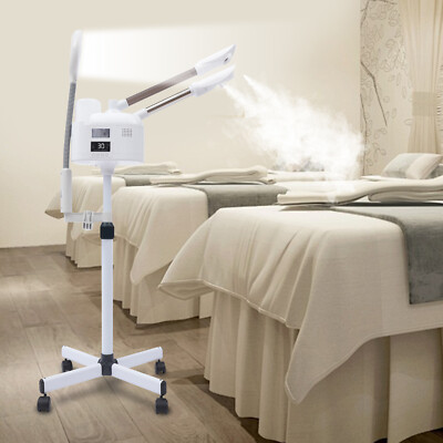 3 in 1 Ozon Lupenleuchte Luftbefeuchter Spa Salon Kombigerät Vapozon Bedampfer