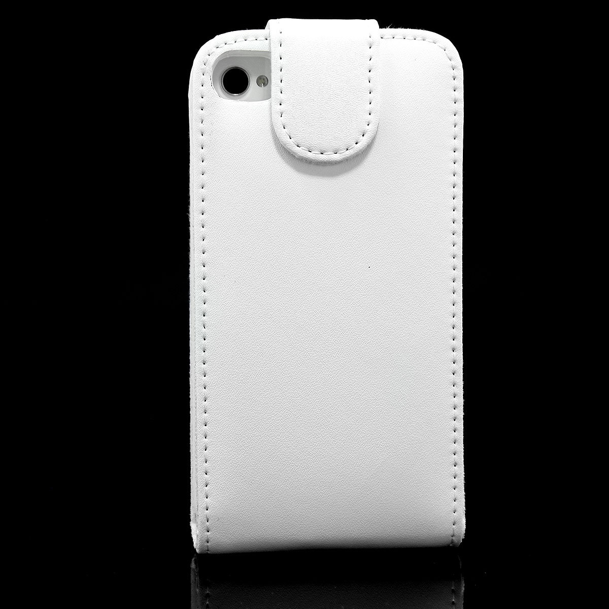  Apple iPhone 4 4S 4G Flip Tasche Schutz Hülle Cover Flip Case Original weiss