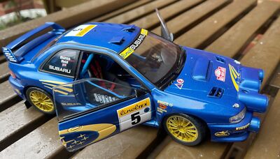 AUTOART 1/18 - 89994 SUBARU IMPREZA WRC 'NIGHT RACE' MONTE