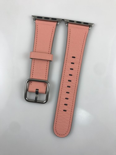 Original authentique Apple Watch boucle classique bracelet en cuir 40 mm 38 mm 41 mm S10 42 mm - Photo 69 sur 120