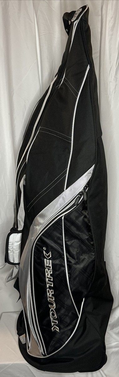 TourTrek Travel Golf Bag Cover, Rolling Wheels, Premium