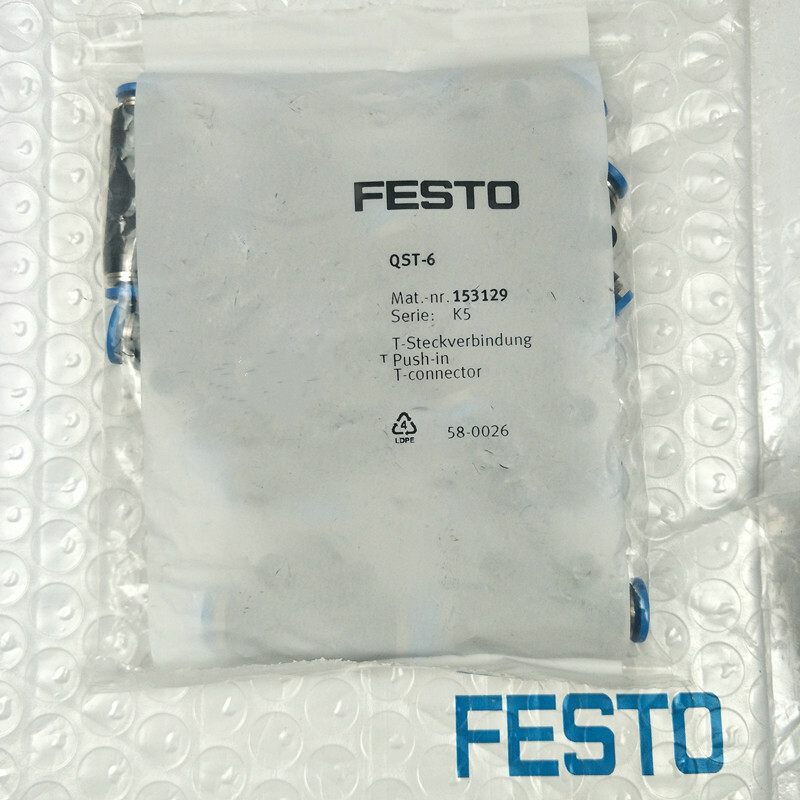 153129 10 pcs FESTO QST-6 153129 Air joint | eBay
