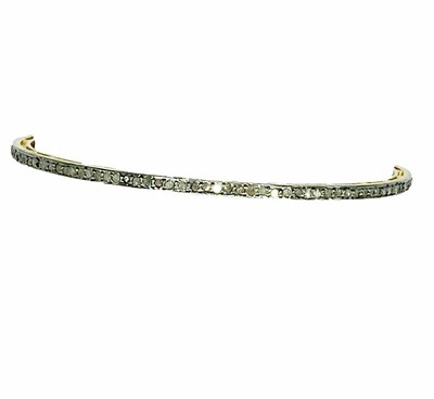 NEW - FINE LINE DESIGN RAW DIAMOND BANGLE - $1,000