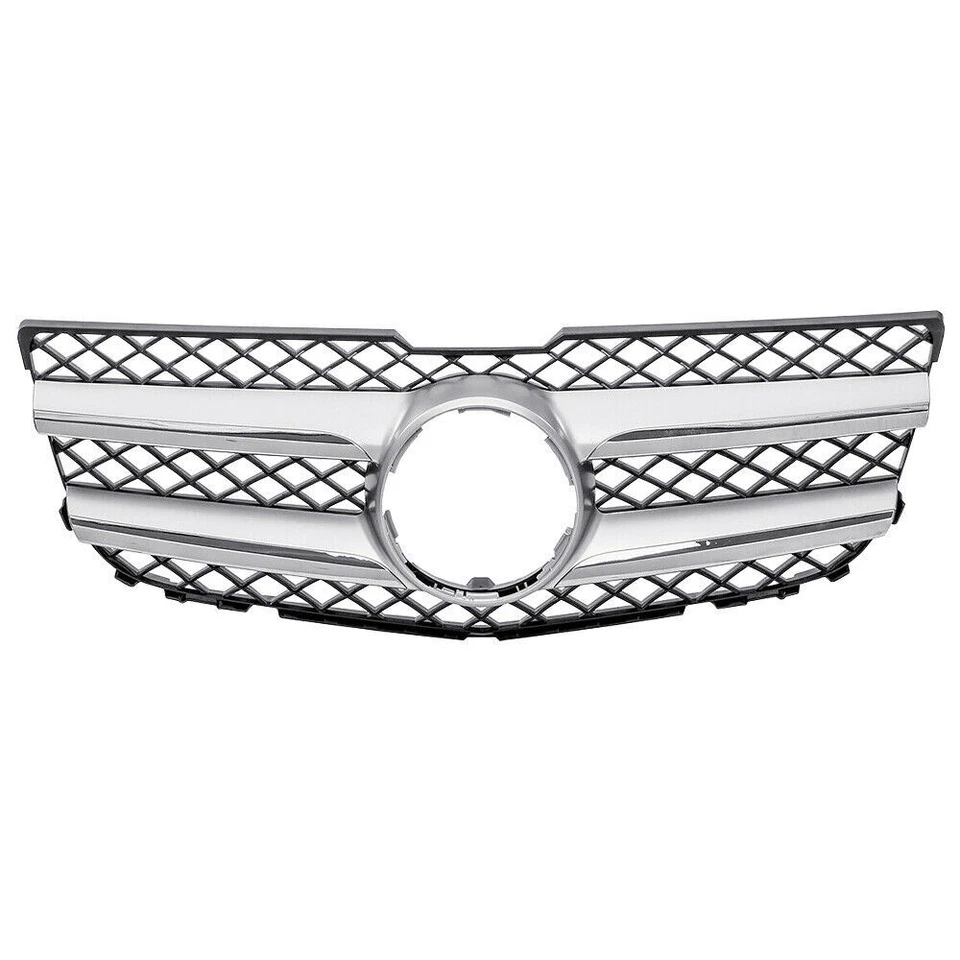 Conjunto de rejilla de radiador de parachoques delantero para Mercedes-Benz 2013-2015 GLK 250 GLK350 Foto 3 de 4