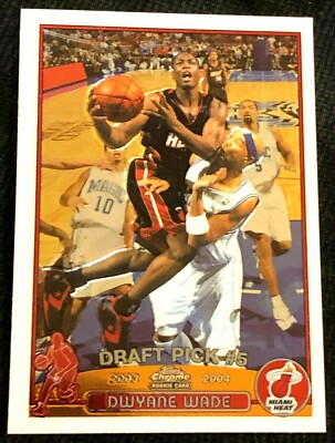 ドゥエインウェイド、ルーキーカード、トップス、CHROME 2024-25 Topps Chrome #13 Dwayne Wade Refractor Miami Heat (56E) | eBay