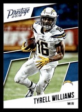 2018 Panini Prestige Tyrell Williams #32 Los Angeles Chargers Football Card