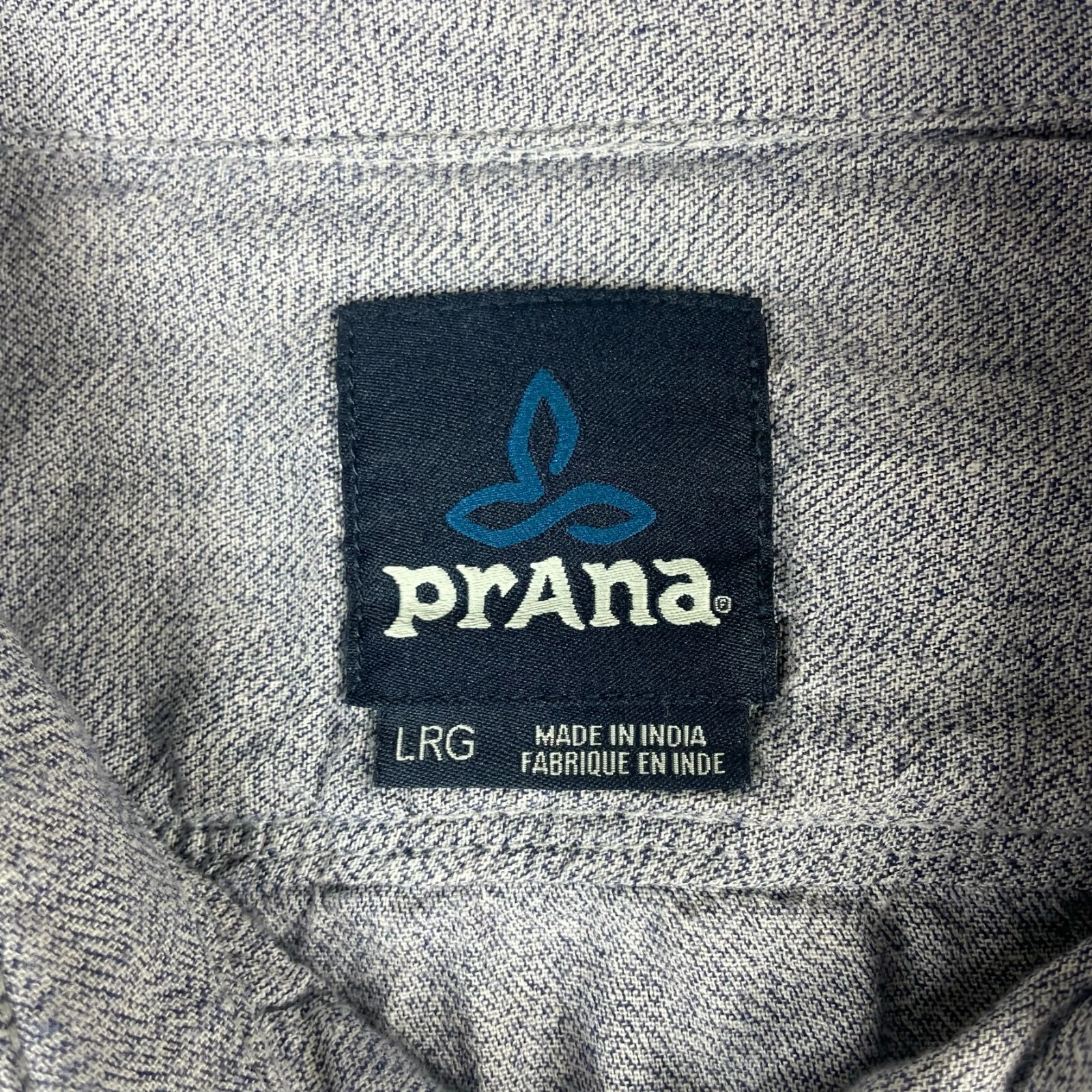 prana solid long sleeve button front lightweight pocket shirt