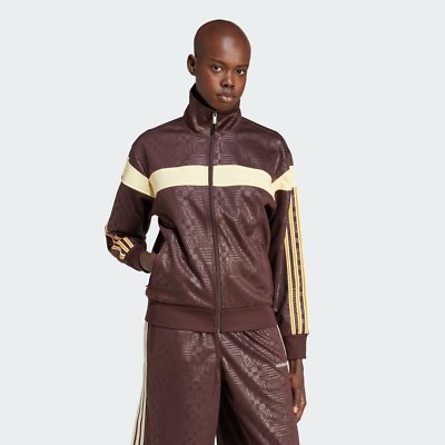 adidas WMNS Originals 80's Track Top Shadow Brown JD5757