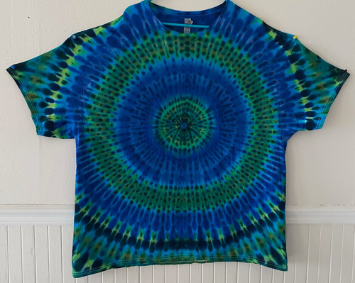 Nuevas camisetas Tie Dye 3XL manga corta 100% algodón Gildan o Alstyle multicolor - Imagen 7 de 33