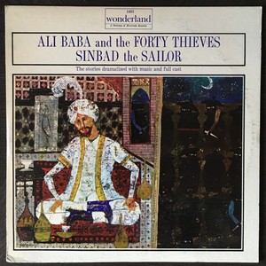 Ali Baba And The Forty Thieves Sinbad The Sailor Rare Riverside Wonderland Lp Ebay