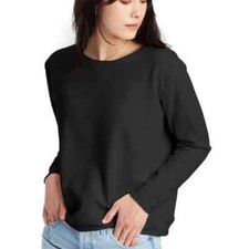 Hanes Comfortsoft Ecosmart Women's Crewneck Sweatshirt Fleece S/M