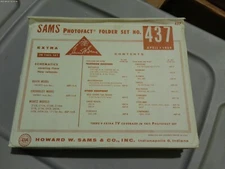 SAMS PHOTOFACT FOLDER SET NO.437