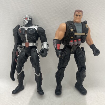 Vintage 1995 G I Joe action figures lot Sgt Savage Iron Claw 