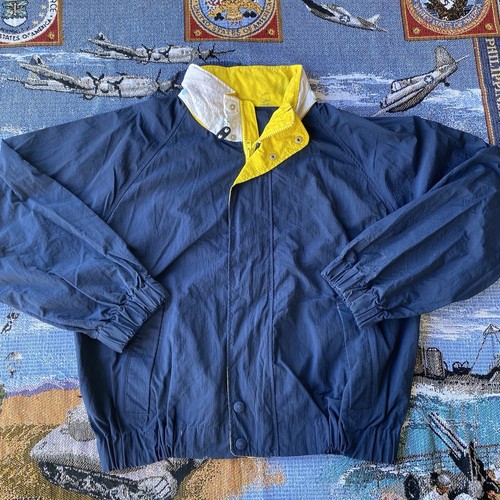 Vintage Tommy Hilfiger XL Navy Blue And 