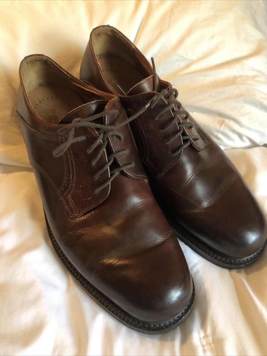 Johnston & Murphy Passport Leather Oxford Saddle Made in  display picture 3