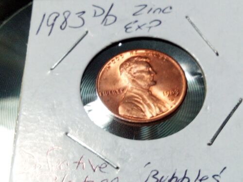 Mint Error Coin Lincoln Memorial 1c One Cent 1983 Doubled Die Defective Plating - Picture 21 of 22