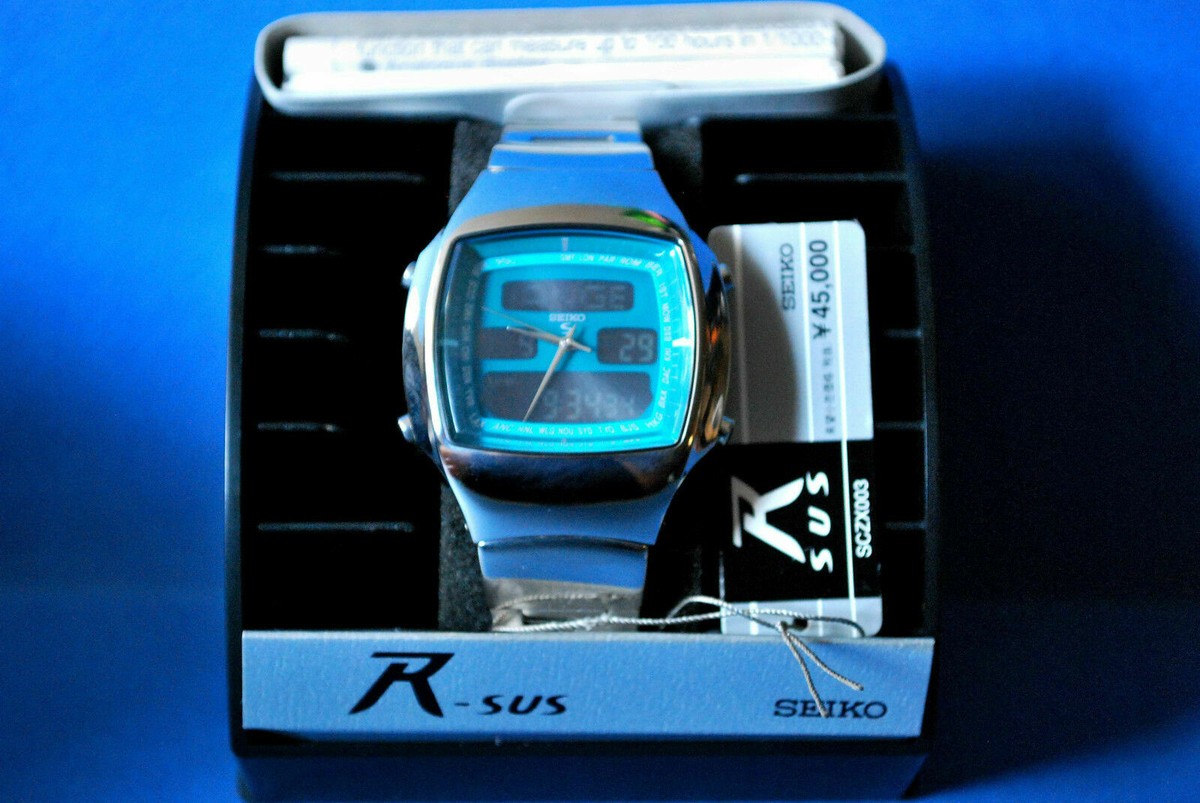 VINTAGE SEIKO H022-5000. R-SUS. DIGI/ANAL. WORLD TIME/2 ALARMS/CHRON. NOS!! | eBay VINTAGE SEIKO H022-5000. R-SUS. DIGI/ANAL. WORLD TIME/2 ALARMS/CHRON. NOS!! | eBay