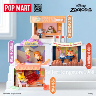 POPMART DISNEY ZOOTOPIA 　訳ありセット POPMART Disney Zootopia Highlight Series Confirmed Blind Box