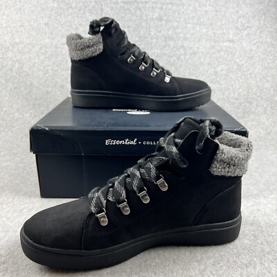 Sneaker Boots Womens Size Hiking Faux Suede Mid