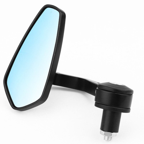 Pair 7/8" 22mm CNC Aluminum Motorcycle Rear View Side Mirror Handle Bar End - Picture 15 of 15