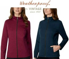 NEW Weatherproof 32 Degrees Heat Women's Tech Fleece Full Zip Jacket VARIETY