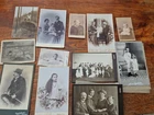 Mixed lot antique photos approx. 1885 to 1910 portrait photo studios Sebnitz Schandau