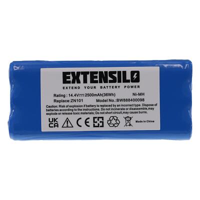 Akku für Pyle PUCRC26B PUCRC25.9 PUCRC26B.5 PUCRC25.5 PUCRC25 2500mAh 14,4V