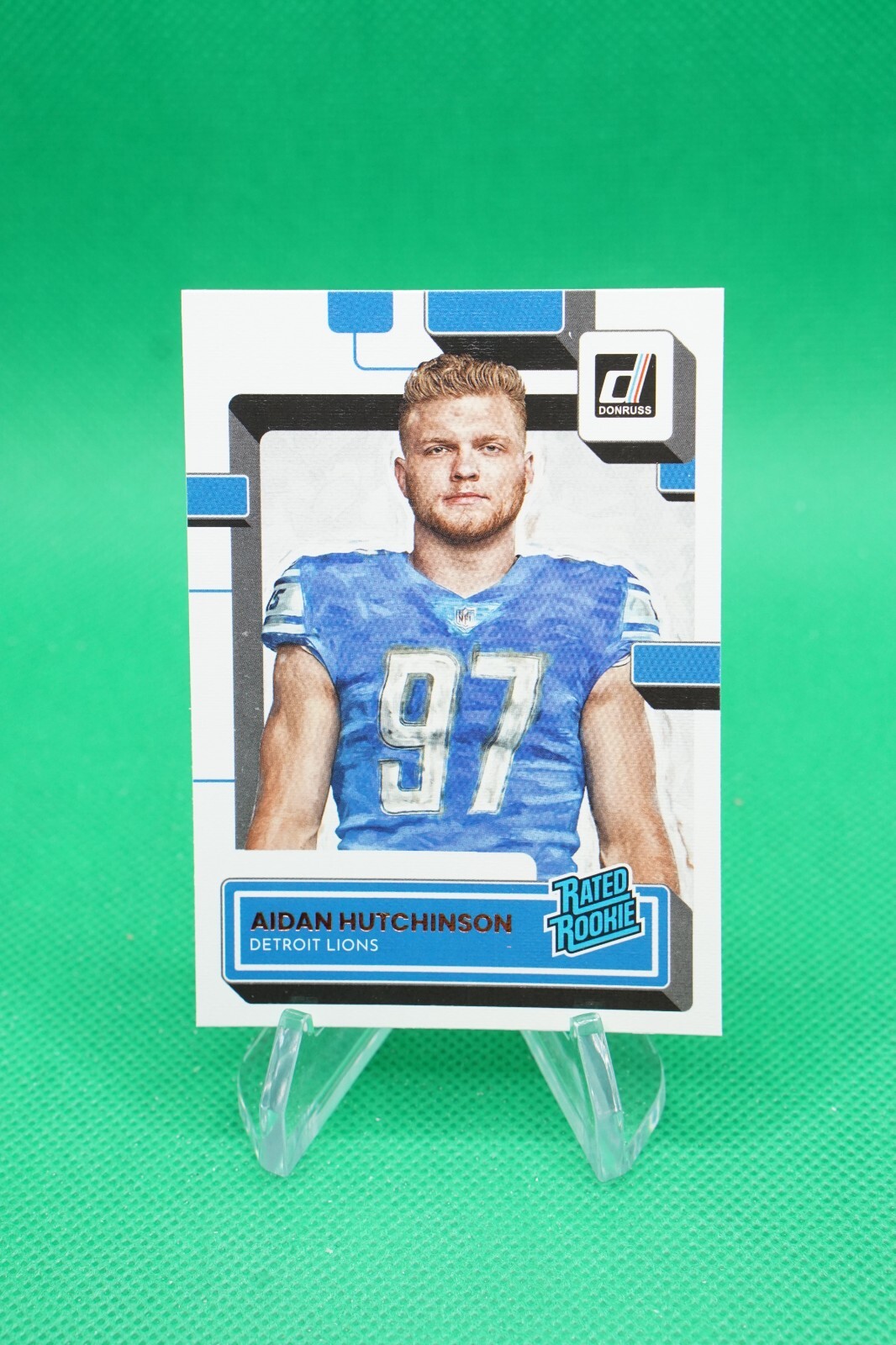 2022 Donruss Rated Rookies Canvas #313 Aidan Hutchinson Detroit Lions BG6