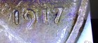 1917 P LINCOLN WHEAT CENT PENNY DDO CIRCULATED. LC17P — photo 7