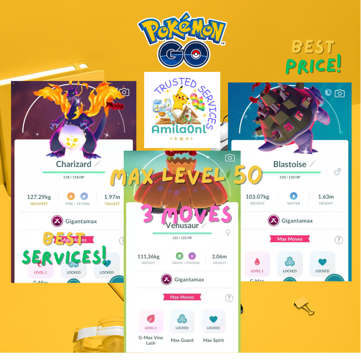 Challenge Pokemon Niantic Pokemon Go Level 50 Pokemon GO Graded