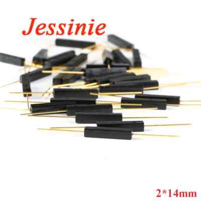 Plastic Reed Switch 100PCS 2x14mm Normally Open GPS-14A Anti-Damage NO