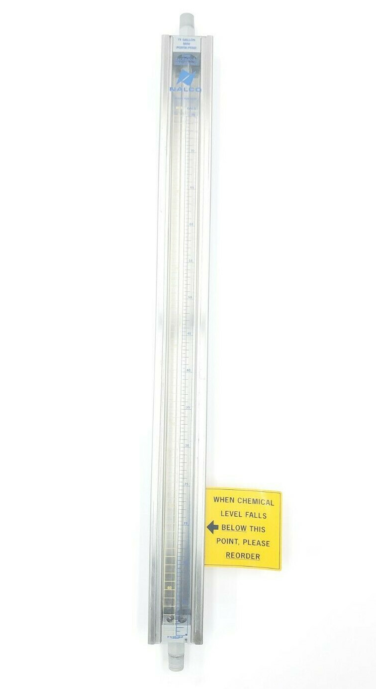 Mini Portafed NALCO MODEL LG-36-04 75 GALLON MINI PORTA-FEED GAUGE, 0-75GALS, 0-60MLS ...