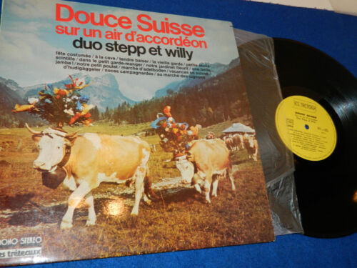 LP douce suisse ACCORDEON orgue MUSIQUE SUISSE swiss musik DUO STEPP & WILLY - Afbeelding 1 van 4