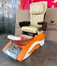 Tiwala Orange PediSpa with P20C Massage Chair & Cream Padset
