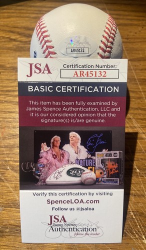 RARE! Basketball HOF Jason Kidd AUTO SIGNED Major League Baseball- JSA COA - Picture 2 of 2