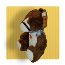 Dan Dee Plush Horse Pony NEIGHS 11" Bandana Stuffed Animal- Sound Works VIDEO