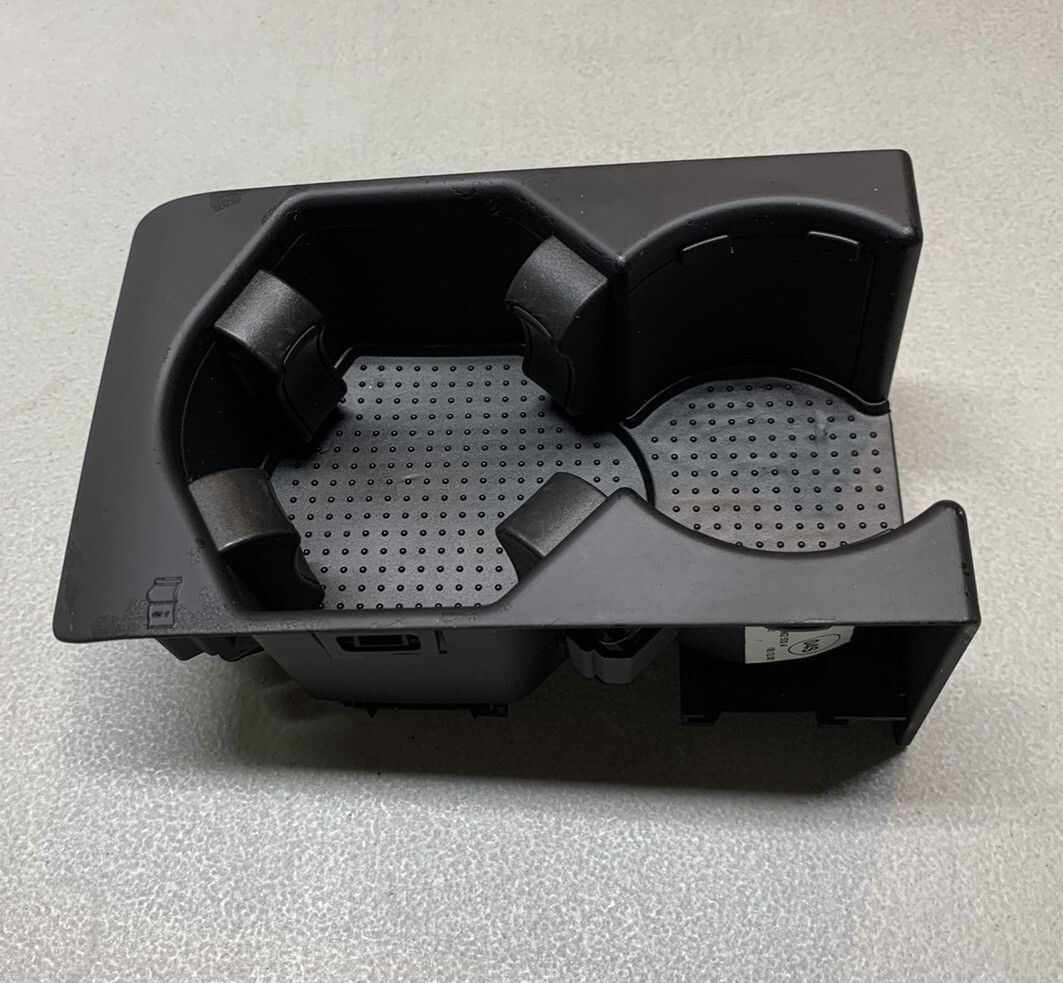 Audi A4 S4 OEM Cup Holder Center Console Cupholder Black
