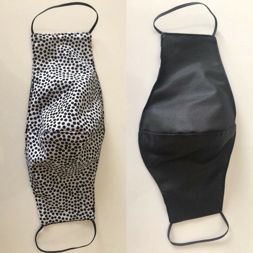 Reversible Cloth Face Mask 3 Layers Cotton Reusable Washable AU Hand Made - Picture 21 of 27