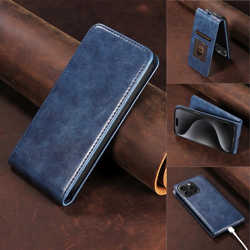 For Asus ROG Phone 9 Pro, Vertical Up-Down Leather Wallet Card Case Cover - Picture 14 of 24