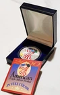 2000-P American Eagle Walking Liberty Colorized Silver 999 Dollar BU w/COA Case