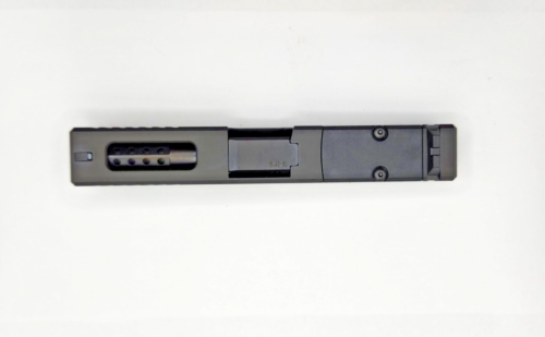 G19 Complete Slide - Ported Black 1W Slide/Barrel fits Glock 19 Gen 3