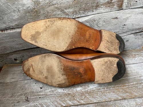Berluti Alessandro tabaco marrón cuero corte entero Oxford zapatos de cuero Reino Unido 10.5 - Imagen 14 de 18