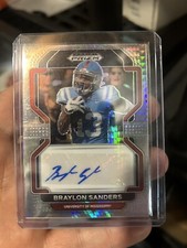 2023 Panini Prizm Braylon Sanders Auto Miami Dolphins