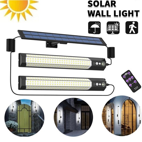 2PCS Solar Power Double Head LED Pendant Light Garage Shop Lamp Shed Barn Yard - Picture 4 of 19