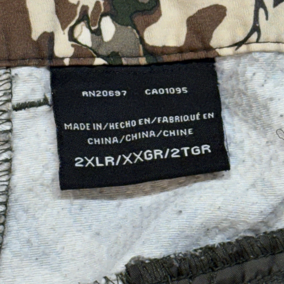 WALLS Pro Series Hunting Pants Men’s 2XL Reg Veil Camo Cargo Soft Shell - Image 3 of 4