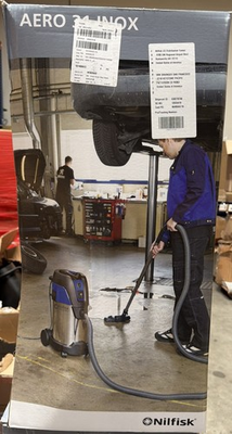 #ad #ad Nilfisk 107406623 Aero 31 30L Wet Dry Vacuum Stainless Steel Tank Dented Box $399.00